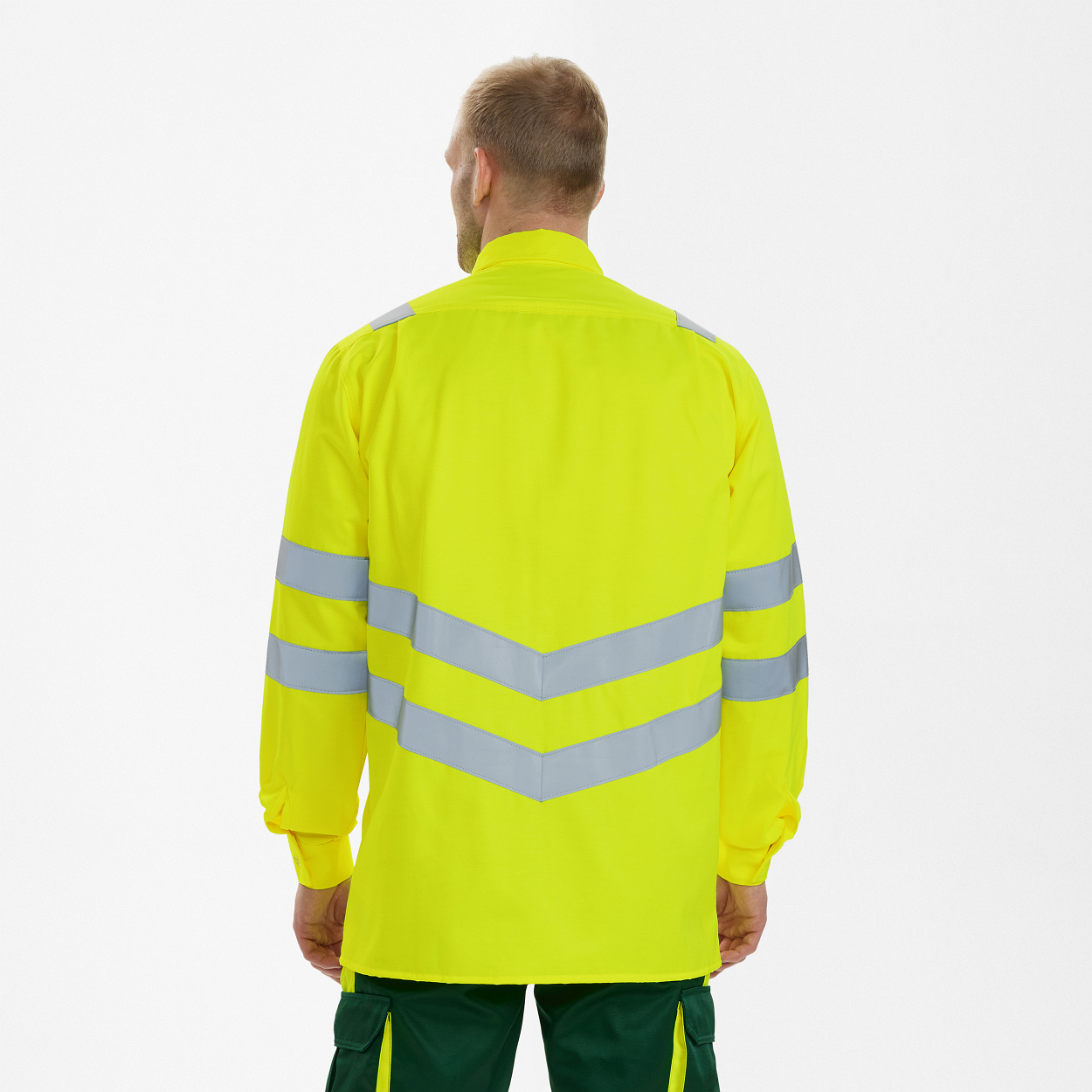 ENGEL Safety Hemd in Gelb, Größe 49/50