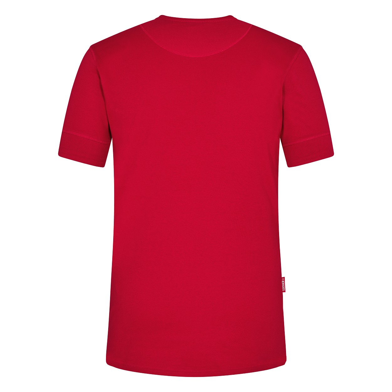 ENGEL Extend Grandad T-Shirt in Tomato Red, Größe XS