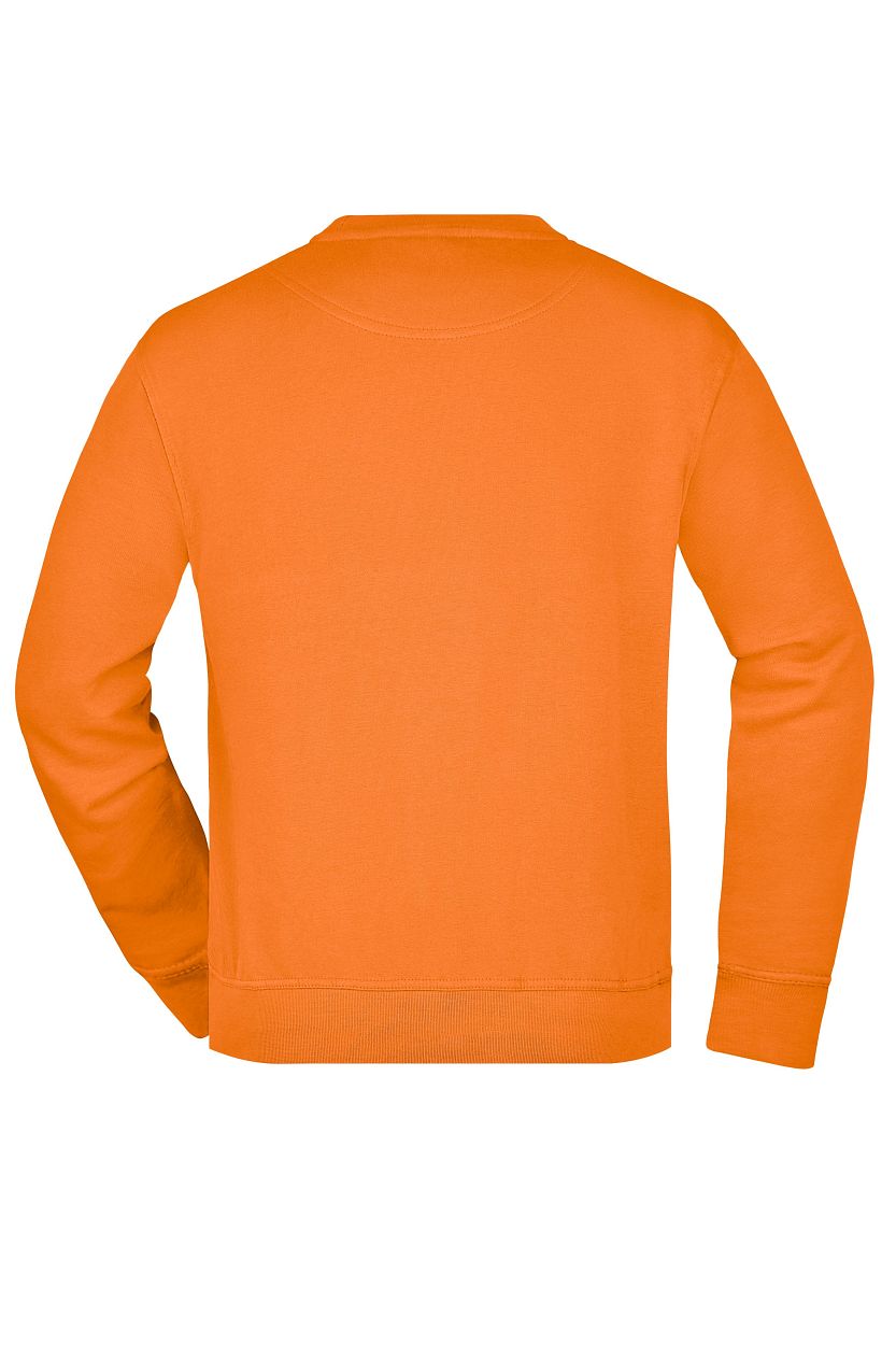 Workwear Sweatshirt "JN840" in Orange, Größe 6XL - Daiber