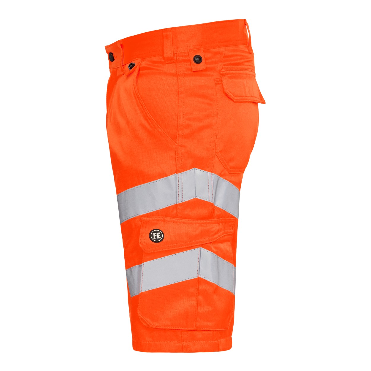 ENGEL Safety Light Arbeitsshorts in Hi-vis Orange, Größe 54