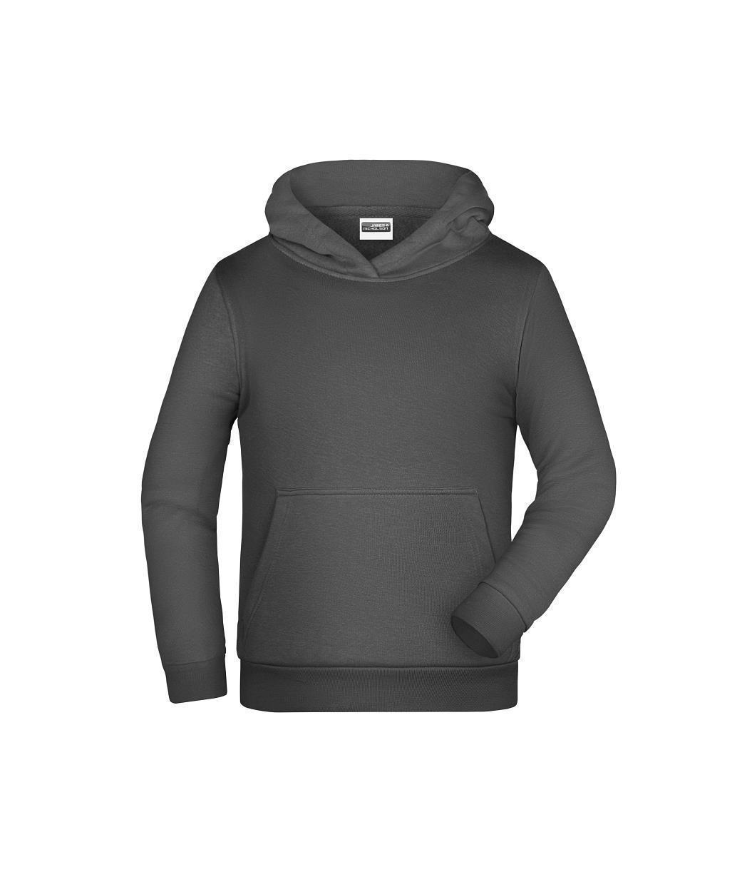 Children Promo Hoody "JN796K" in Graphite, Größe 2XL - Daiber