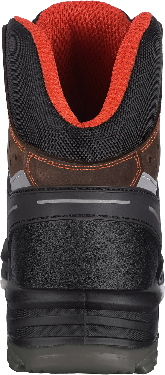 Stiefel niedrig L6310 Parma in Schwarz/Braun, Gr. 48 von Leibwächter