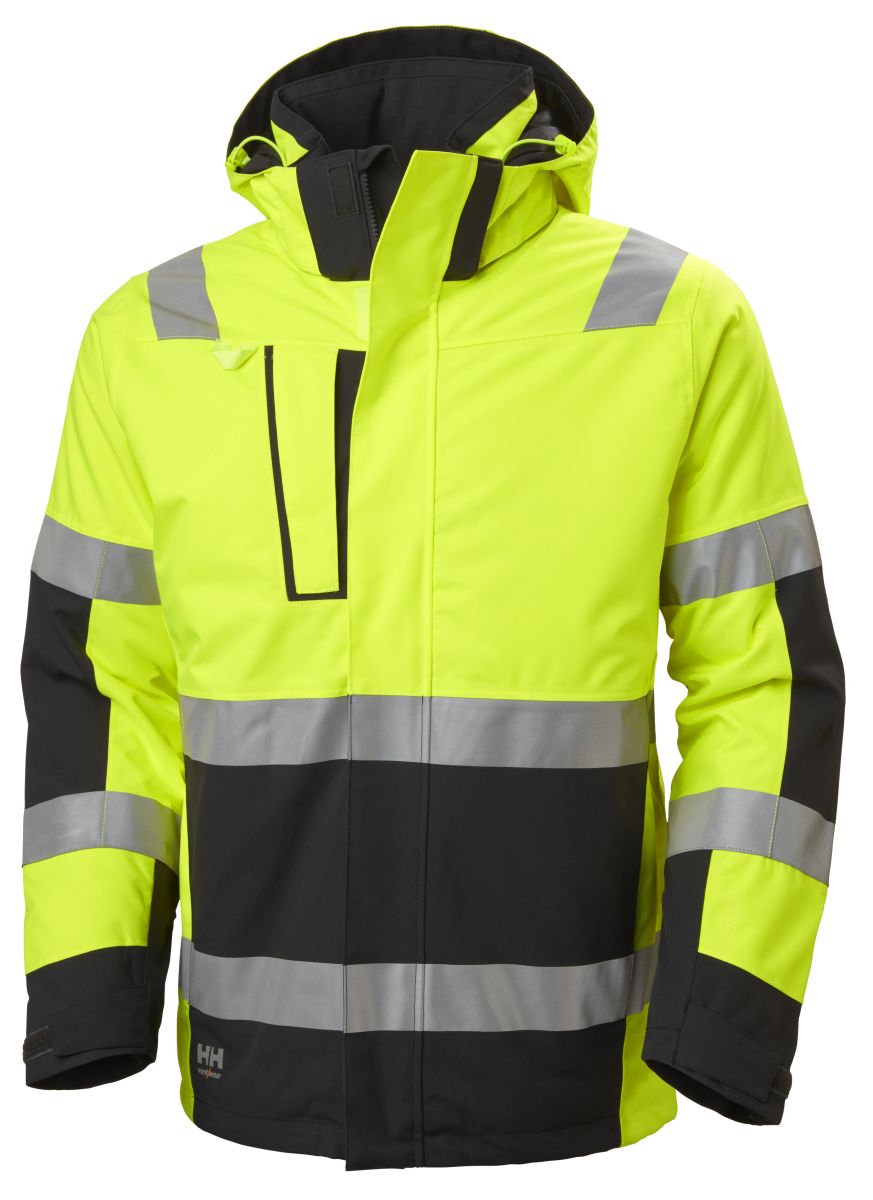 Hi-Vis Winter-Isolationsjacke Alna 2.0 in Yellow, Gr. XL von Helly Hansen Workwear