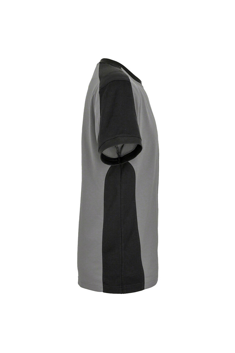 HAKRO 290 T Shirt Contrast MIKRALINAR® in titan/anthrazit, Größe 2XS