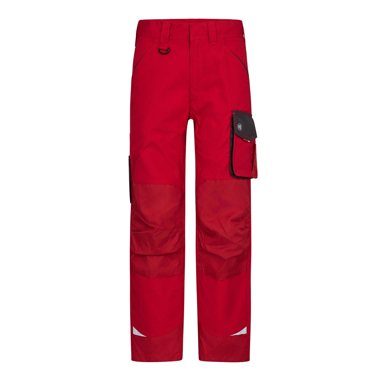 ENGEL Galaxy Arbeitshose in Tomato Red/Anthrazit Grau, Größe 106