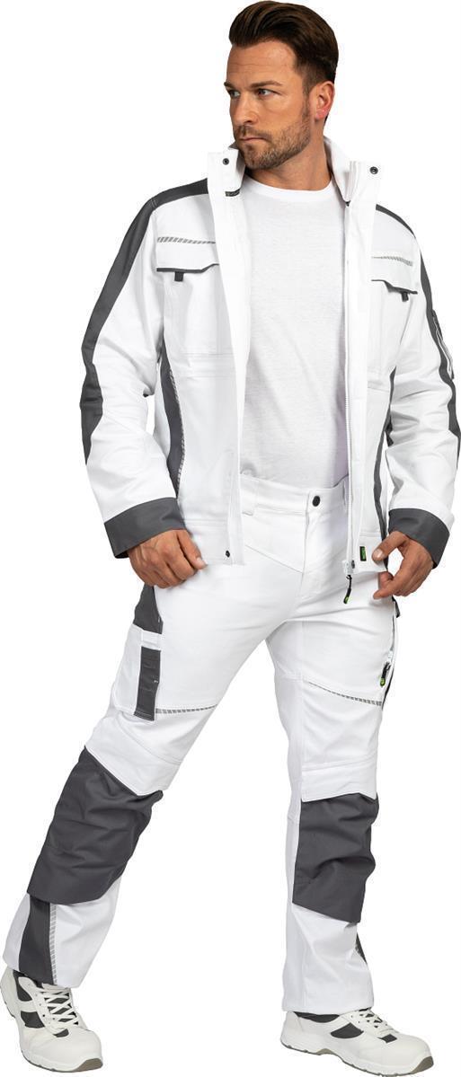 Bundjacke Flex Line Weiß/Grau FLEXJ, Gr. 2XL von Leibwächter