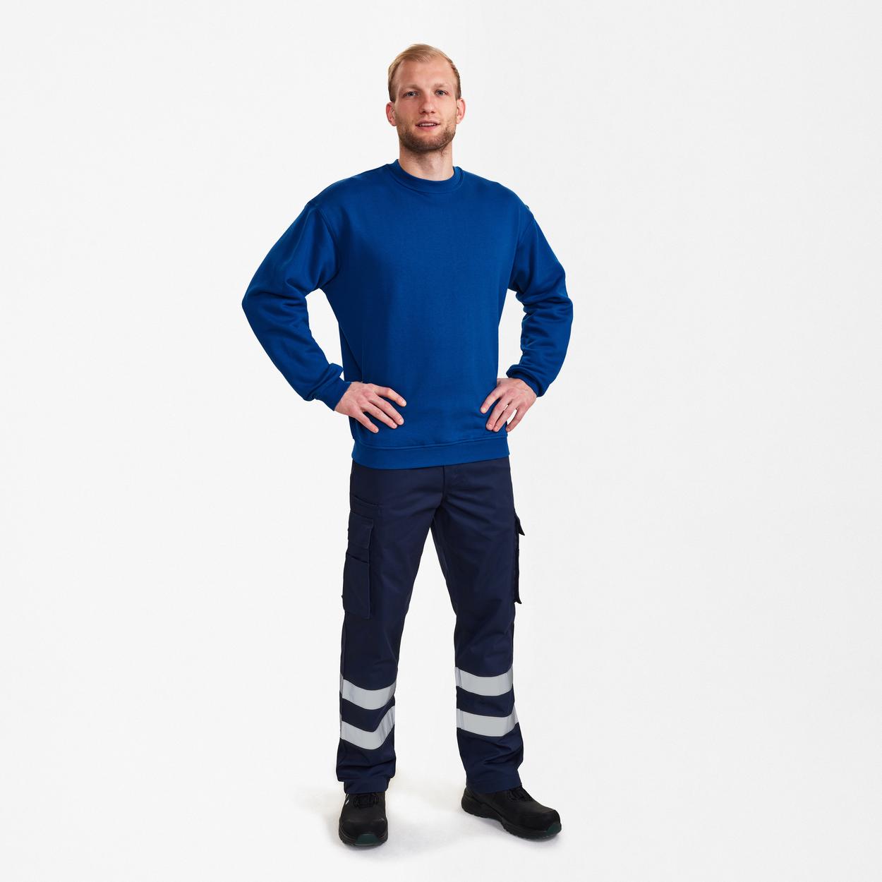 ENGEL Extend Sweatshirt in Surfer Blue, Größe XS