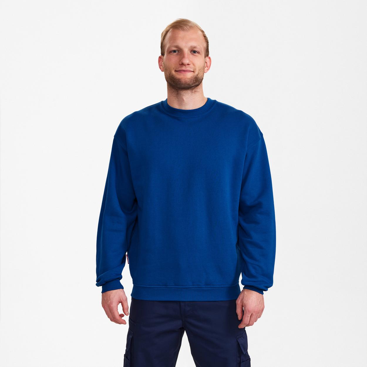 ENGEL Extend Sweatshirt in Surfer Blue, Größe XS
