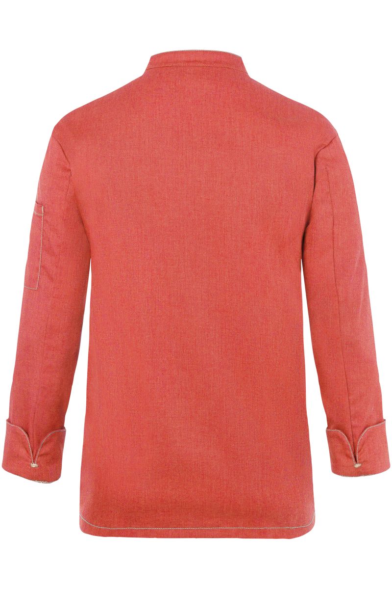 Kochjacke Jeans-Style Größe 74 in Vintage red von Karlowsky