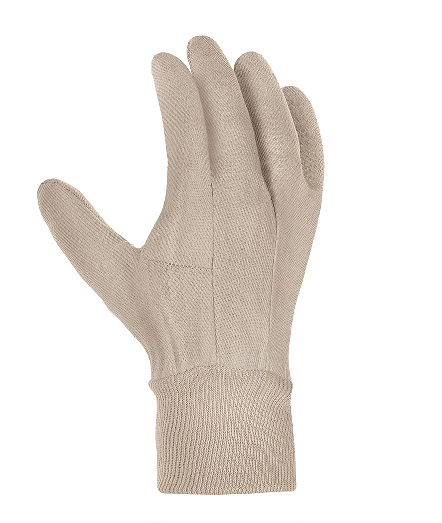 teXXor® Baumwoll-Handschuhe KÖPER in Weiß, Größe 10