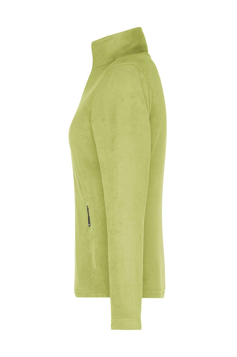 Ladies' Fleece Jacket "JN781" in Lime-Green, Größe 3XL - Daiber