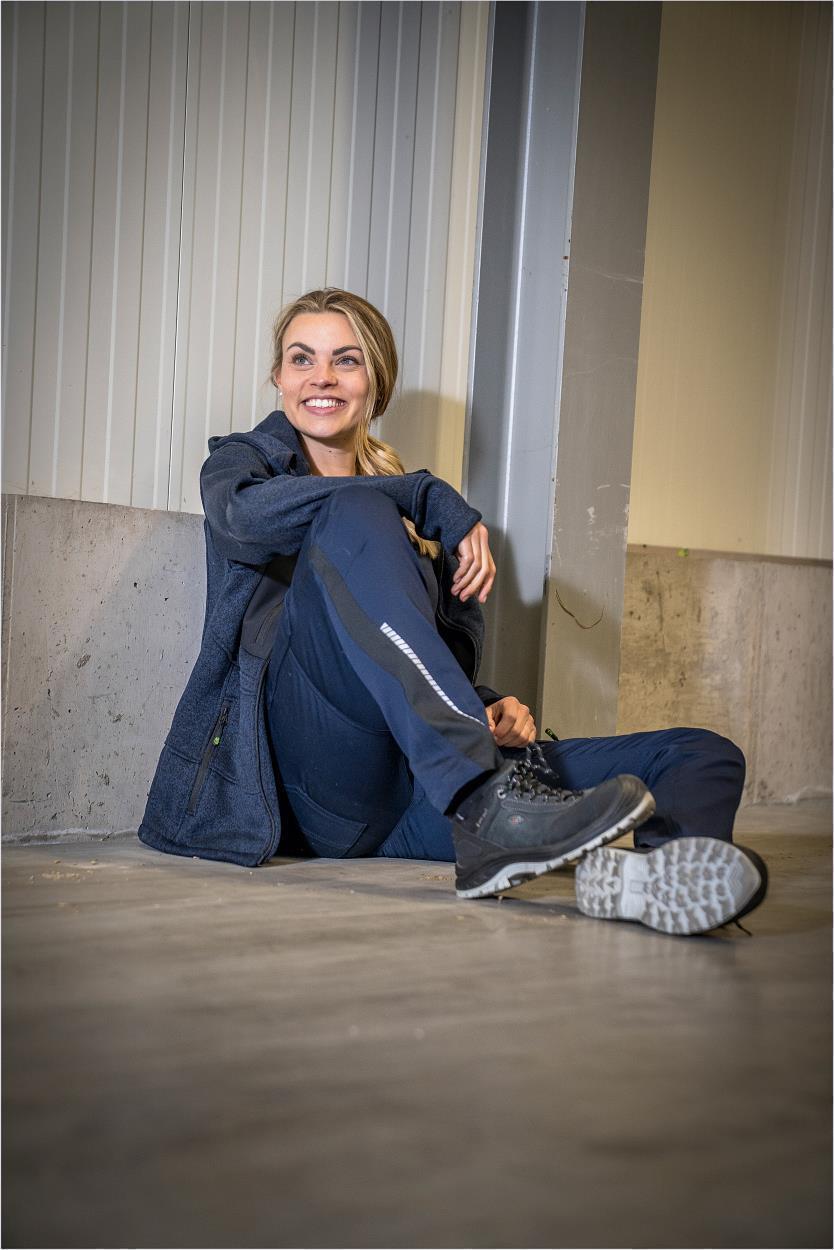 Strickjacke Casual Line Unisex Marine CASTJ, Gr. 2XL von Leibwächter