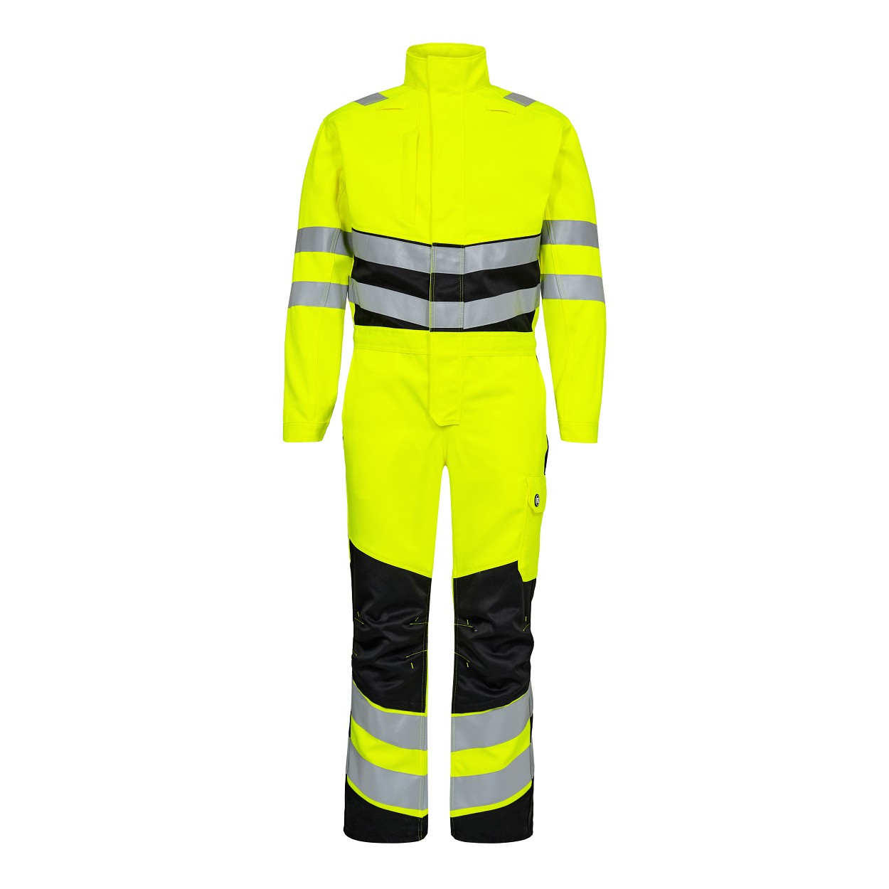 ENGEL Safety+ Overall in Gelb/Schwarz, Größe XS