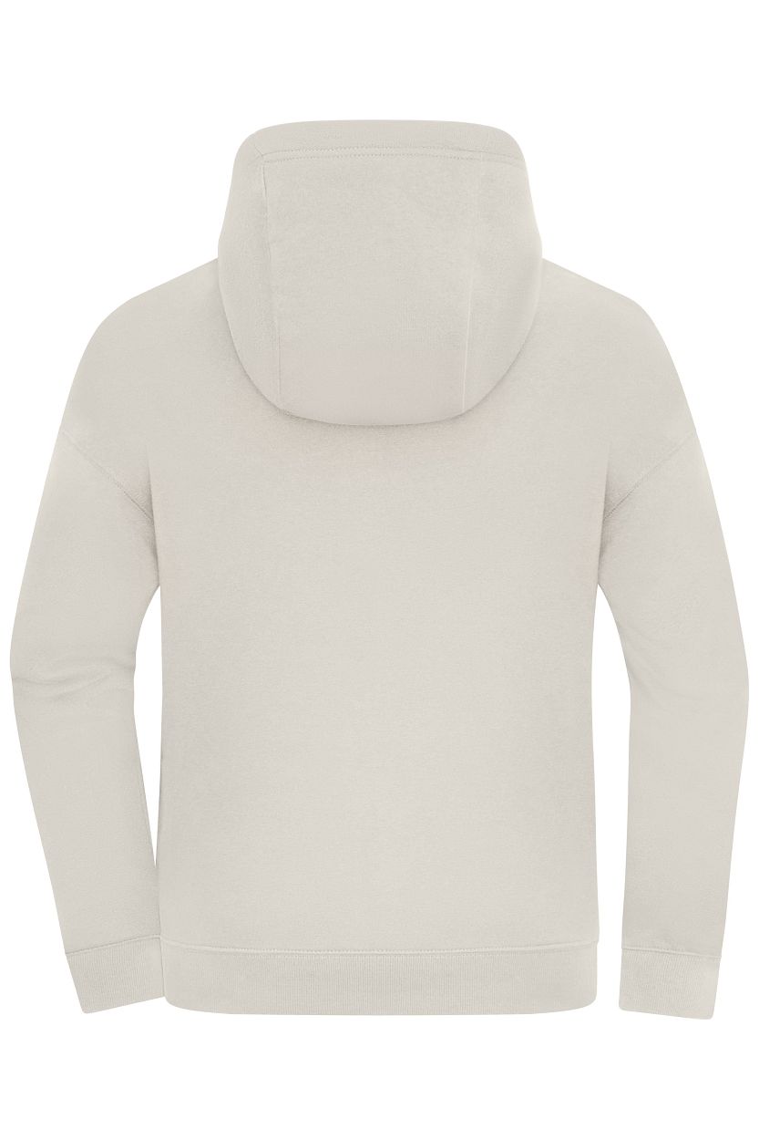 Oversized Hooded Jacket UNISEX OCS Blended & RCS "8043" in Sandstone, Größe 3XL - Daiber