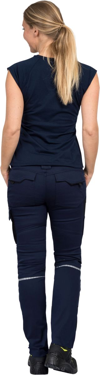 Damen T-Shirt "Lisa" Flex Line Marine FLXDT, Gr. 52 von Leibwächter