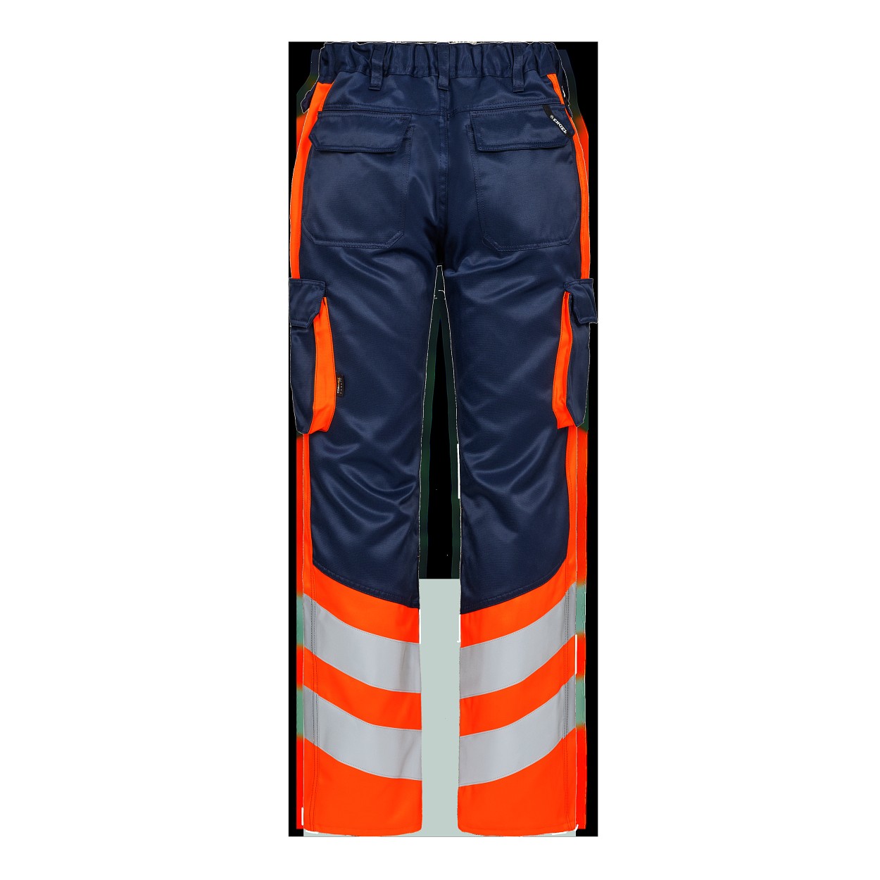 ENGEL Safety Light Arbeitshose in Blue Ink/Orange, Größe 106