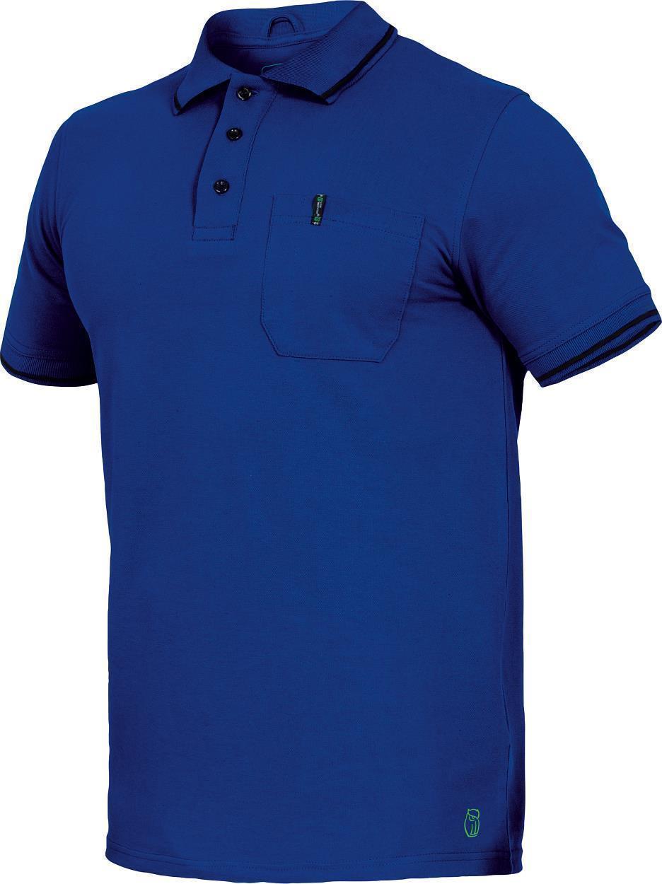 Polo-Shirt "Jens" Flex Line Kornblau FLEXU, Gr. 2XL von Leibwächter