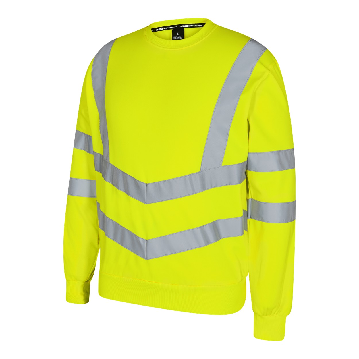 ENGEL Safety Sweatshirt in Gelb, Größe XS