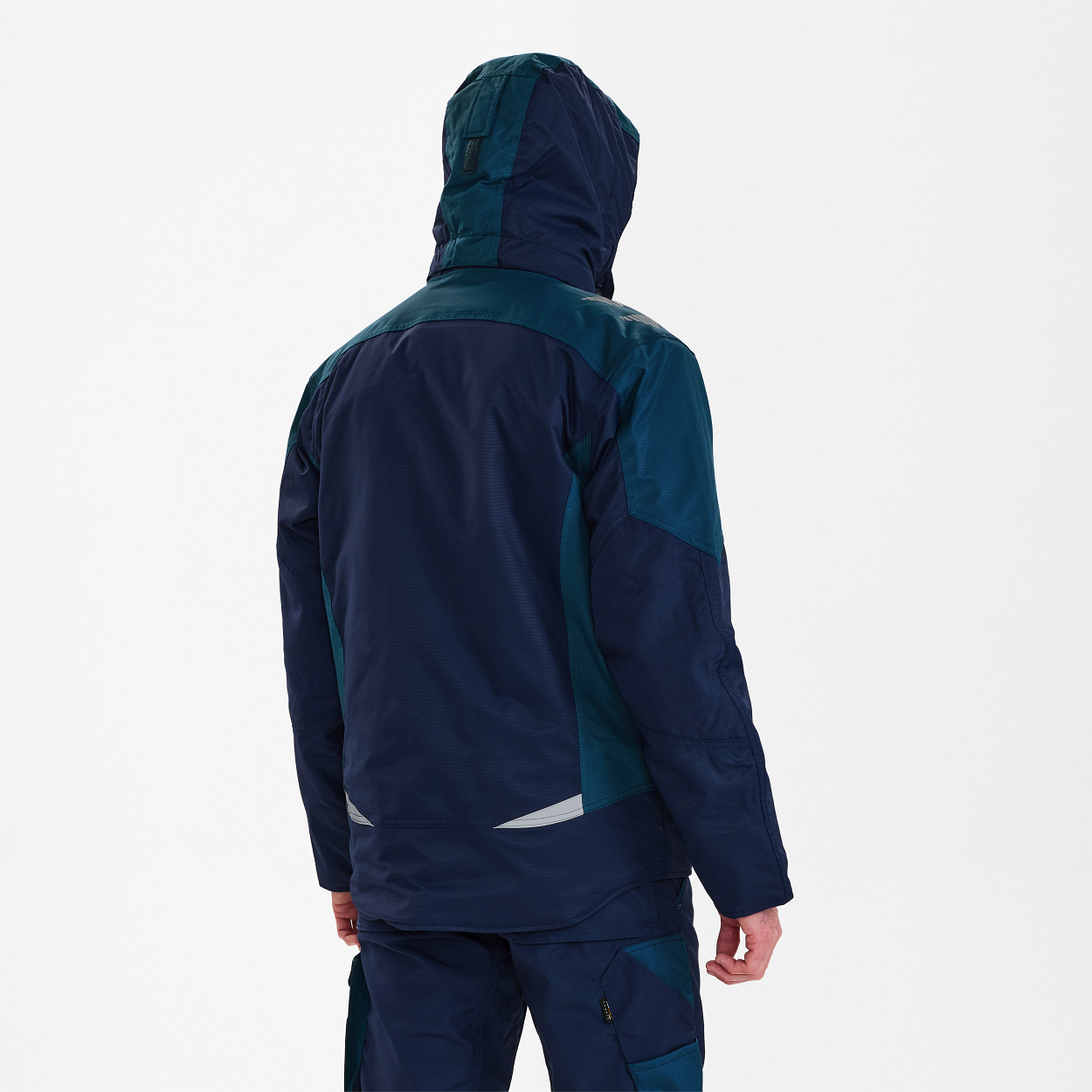 ENGEL Galaxy Winterjacke in Blue Ink/Dark Petrol, Größe XS