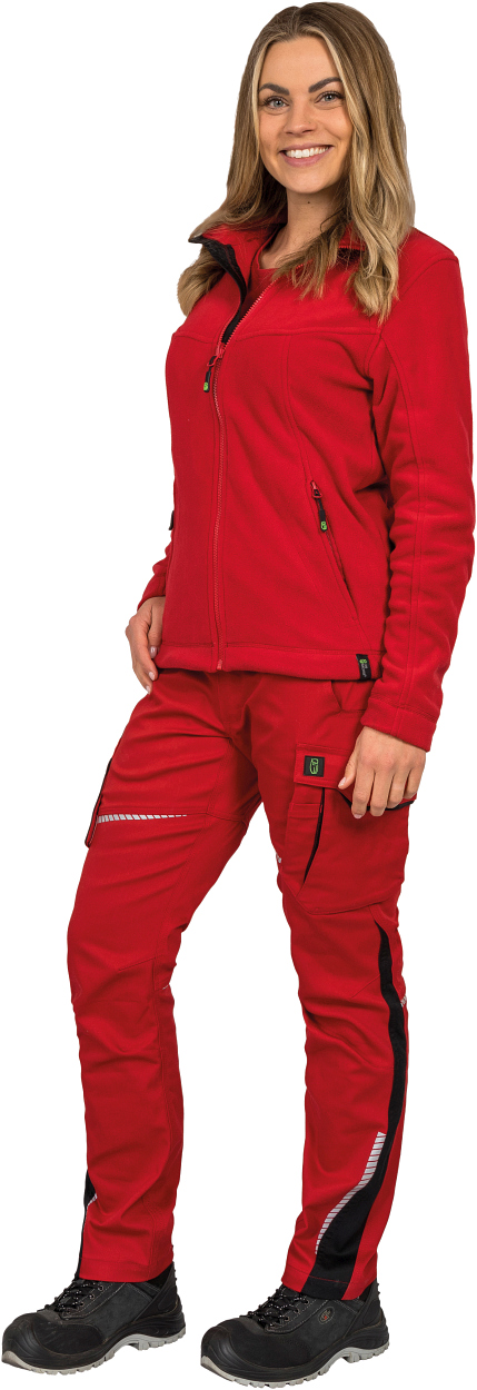 Polar-Fleecejacke Unisex CAFLJ, Gr. 2XL von Leibwächter