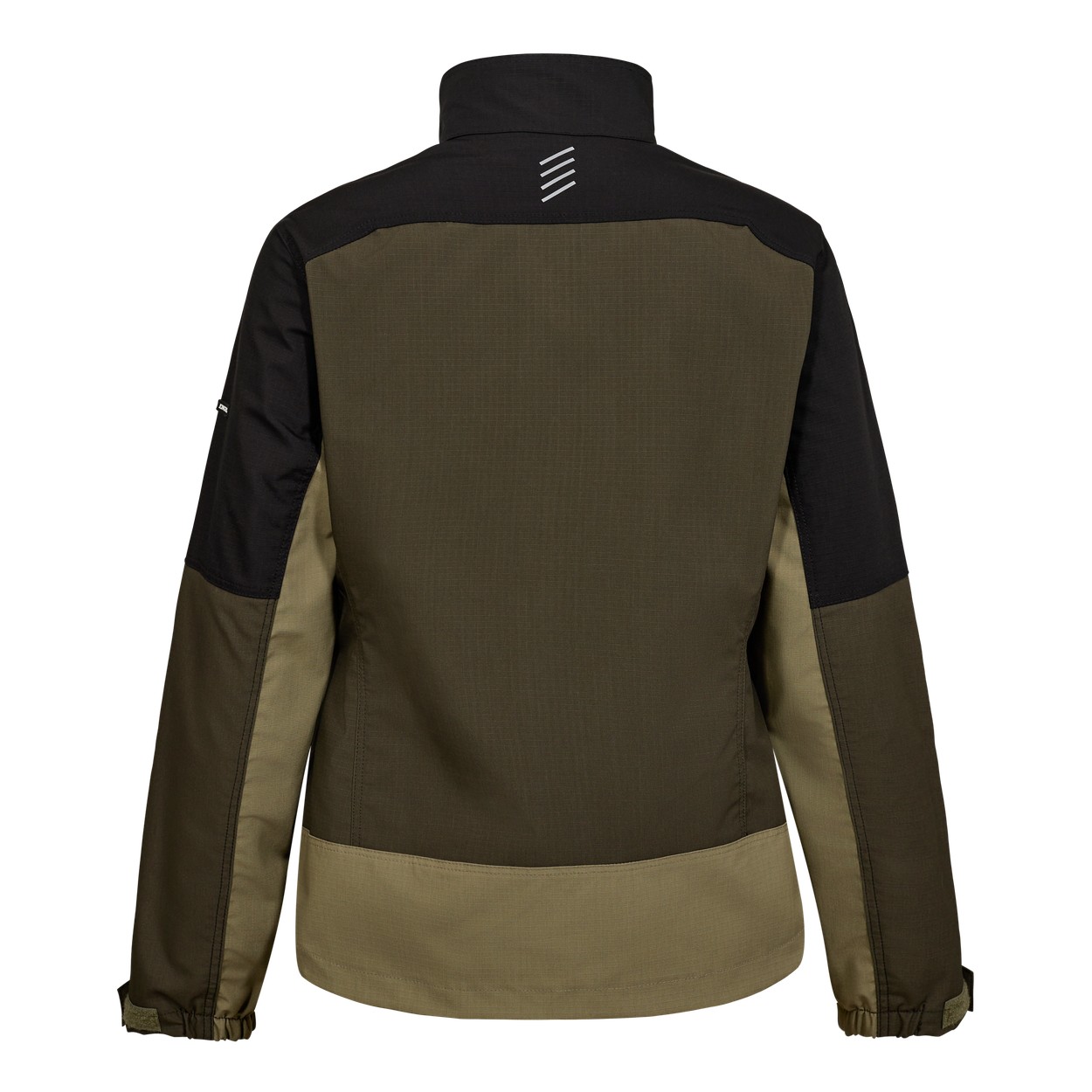 ENGEL Entire Damen Arbeitsjacke mit 2-Wege-Stretch in Forest Green/Schwarz, Größe XS