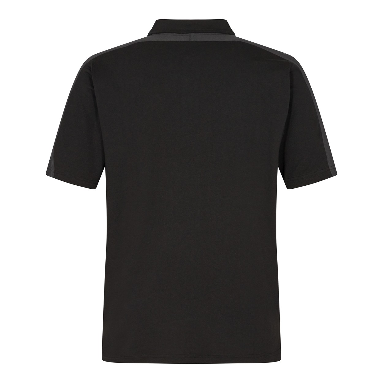 ENGEL Galaxy Poloshirt in Schwarz/Anthrazit Grau, Größe XS