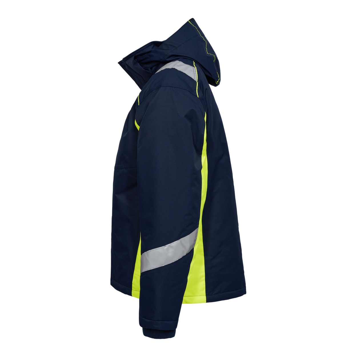 ENGEL Cargo Winterjacke in Blue Ink/Gelb, Größe XS