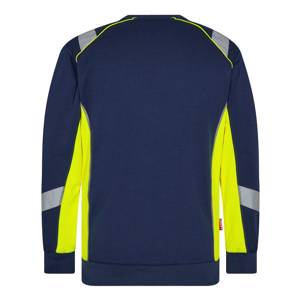 ENGEL Cargo Sweatshirt in Blue Ink/Gelb, Größe XS