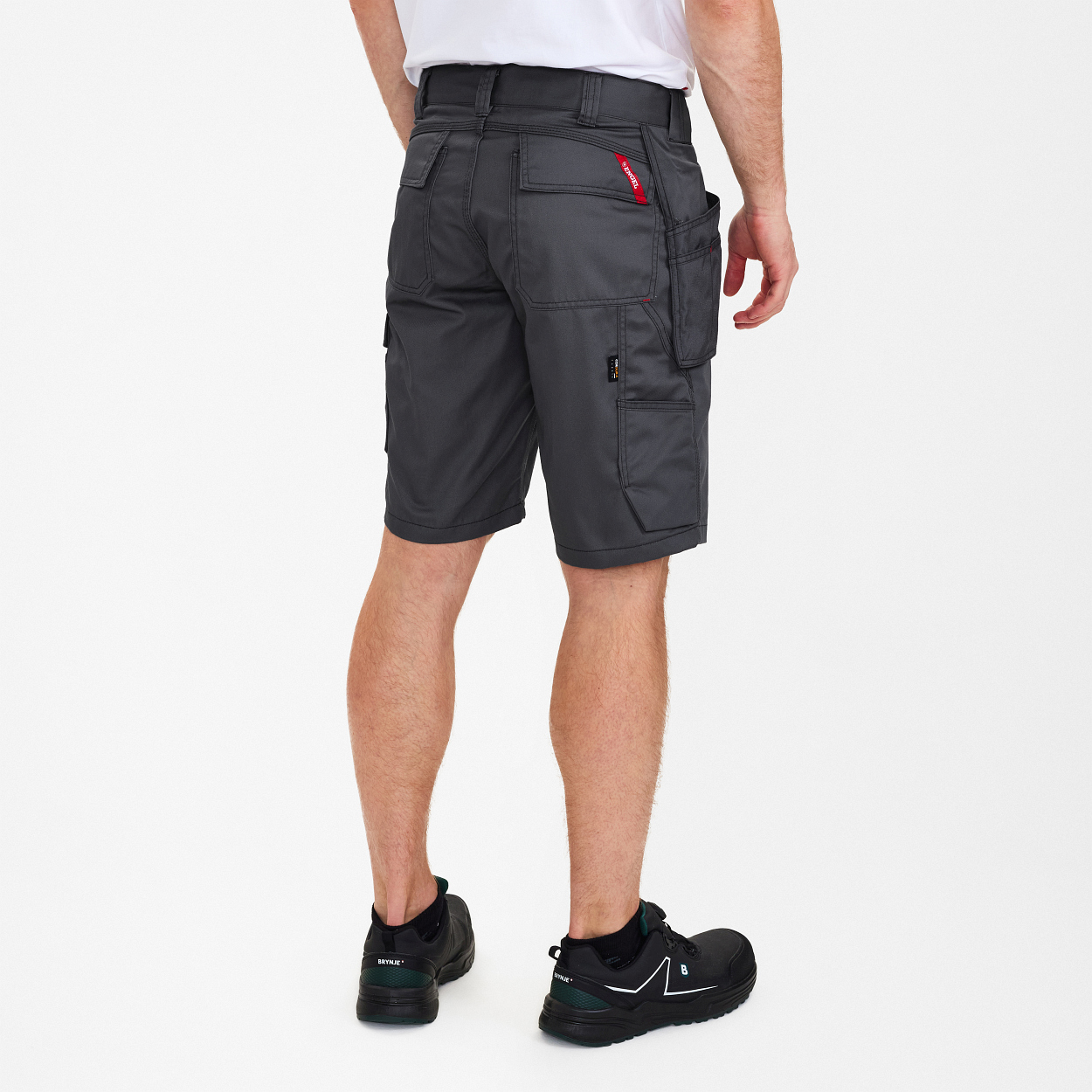 ENGEL Combat Arbeitsshorts mit Holstertaschen in Grau, Größe 54