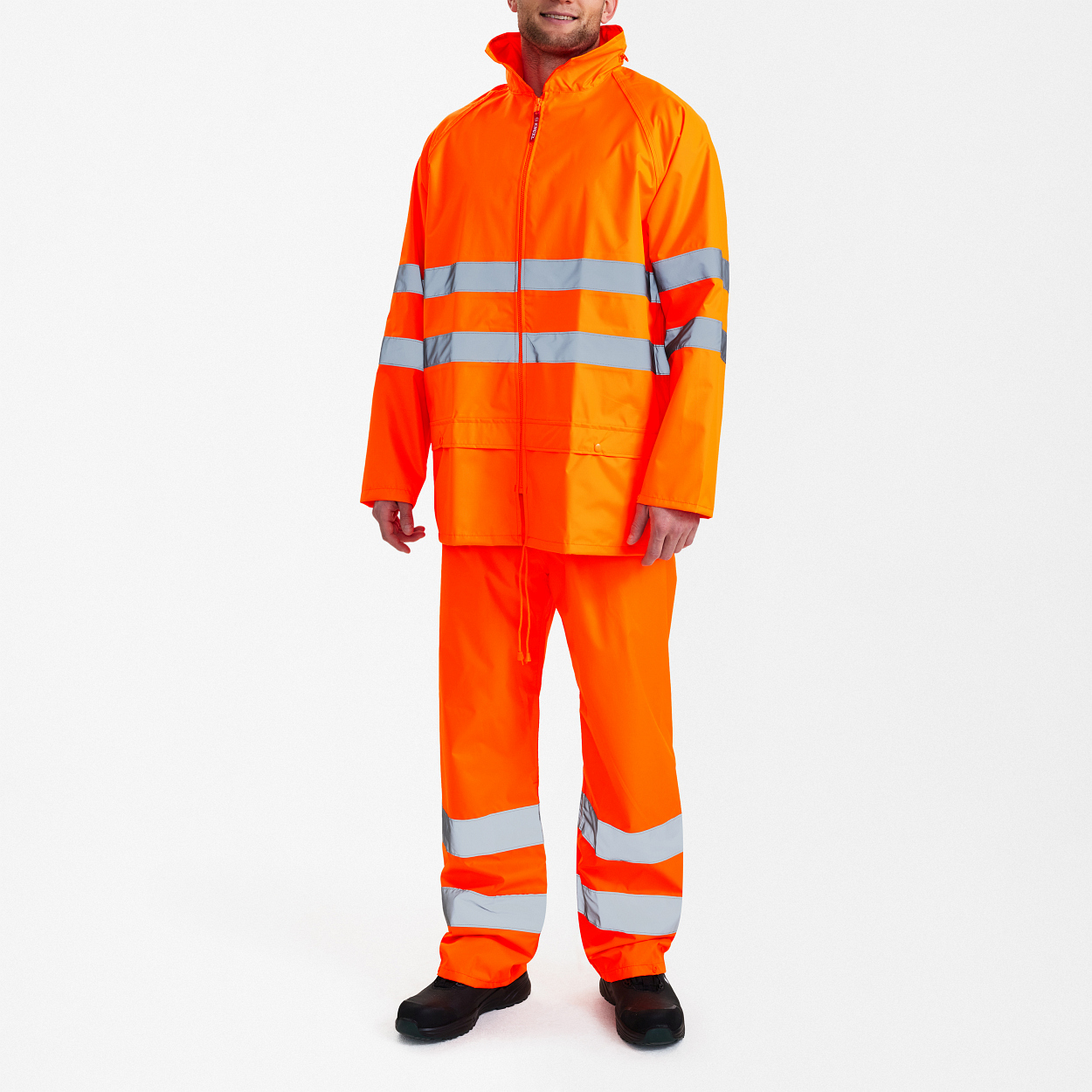 Safety Regenset Safety Regenset in Hi-vis Orange, Größe XS