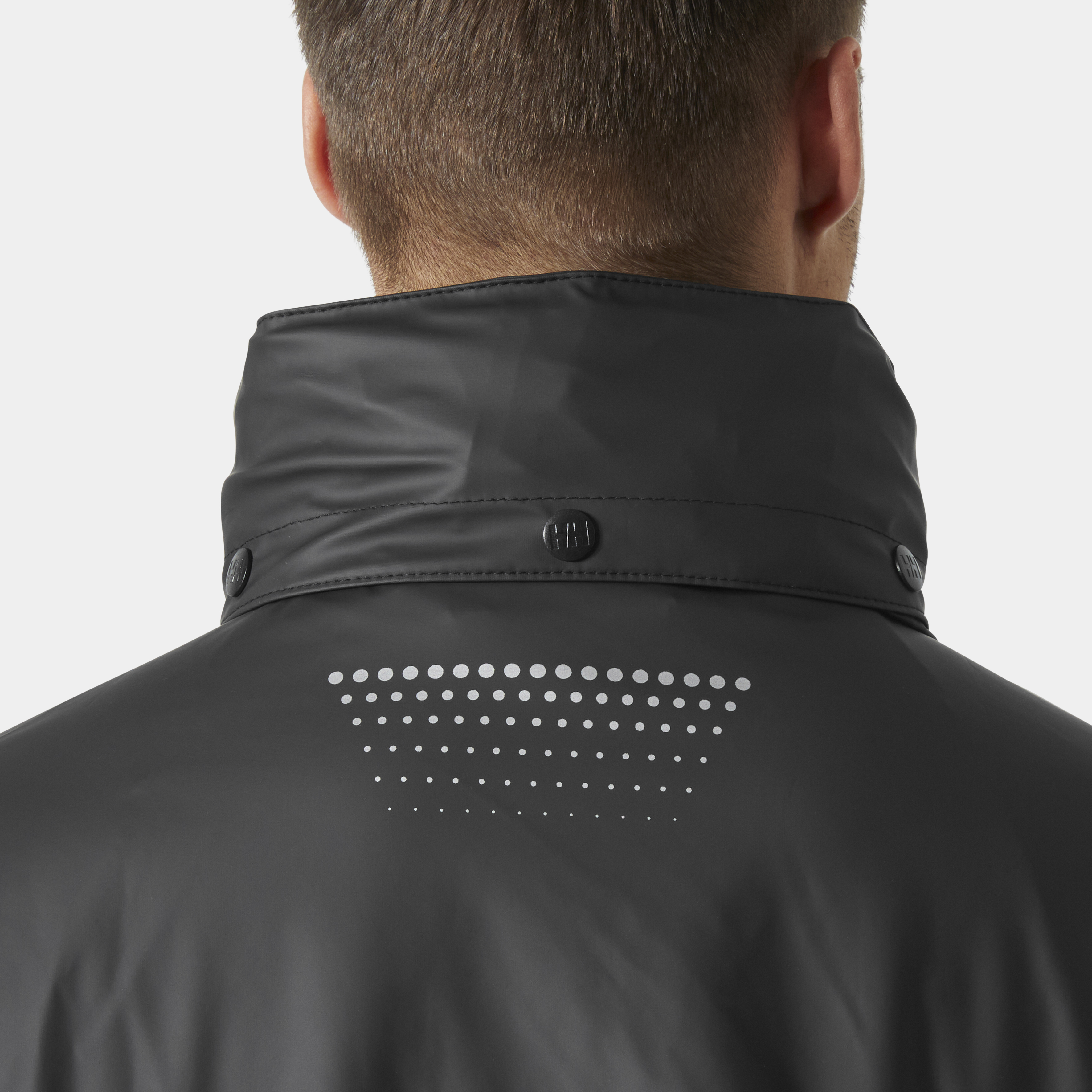 "VOSS" Regenmantel in Black, Größe 4XL von Helly Hansen Workwear