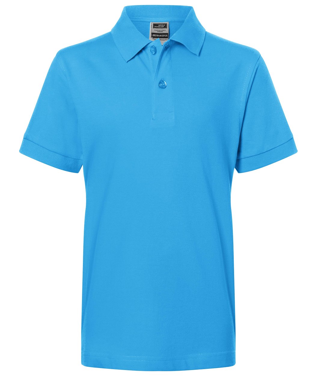 Classic Polo Junior "JN070K" in Aqua, Größe 2XL - Daiber