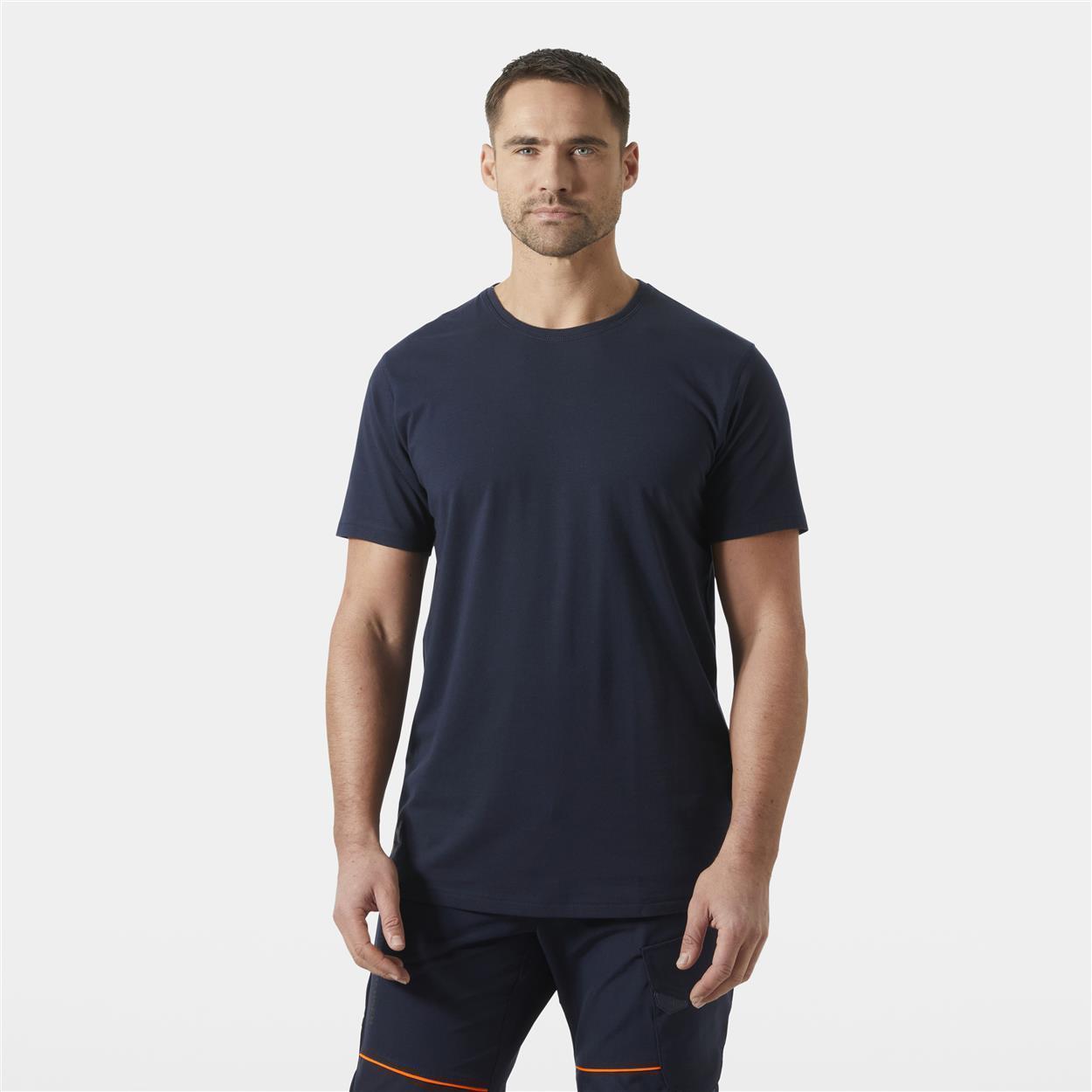 "CHELSEA EVO" T-shirt in Navy, Größe 4XL von Helly Hansen Workwear