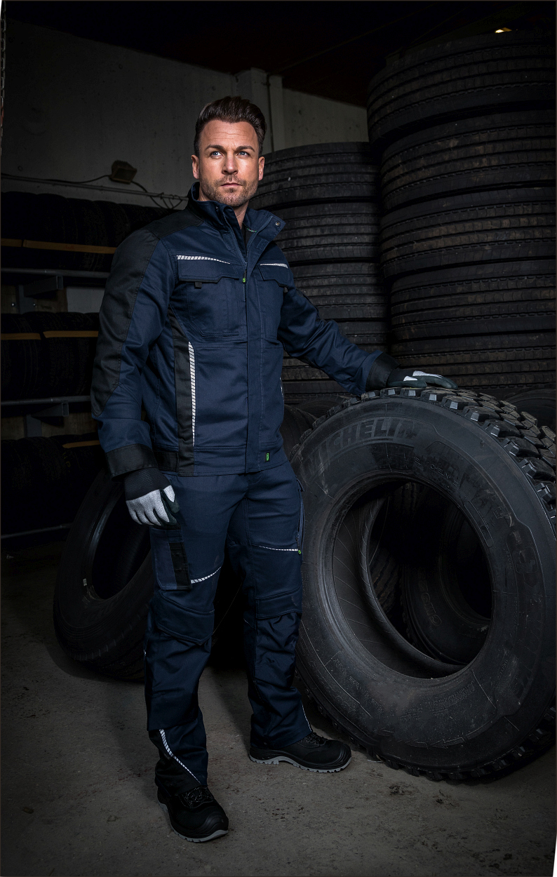 Bundjacke Flex Line Marine/Schwarz FLEXJ, Gr. 2XL von Leibwächter