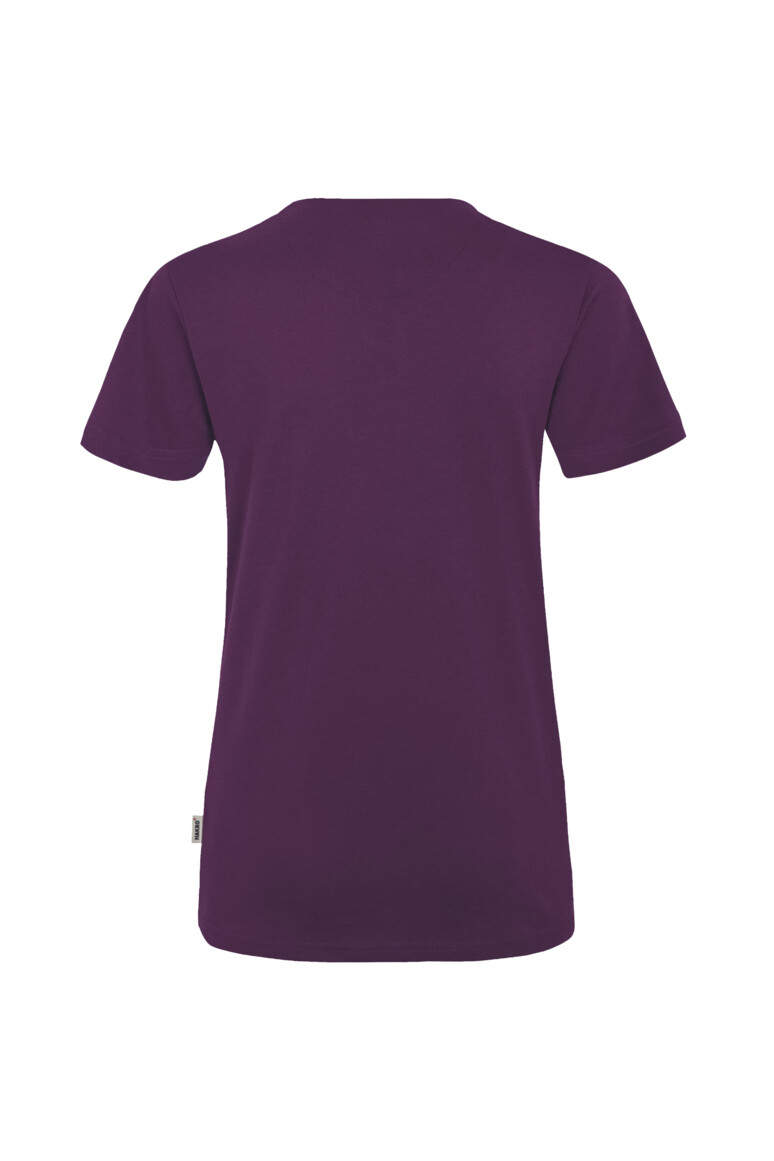 HAKRO 181 Damen V-Shirt MIKRALINAR® in Aubergine, Größe 6XL