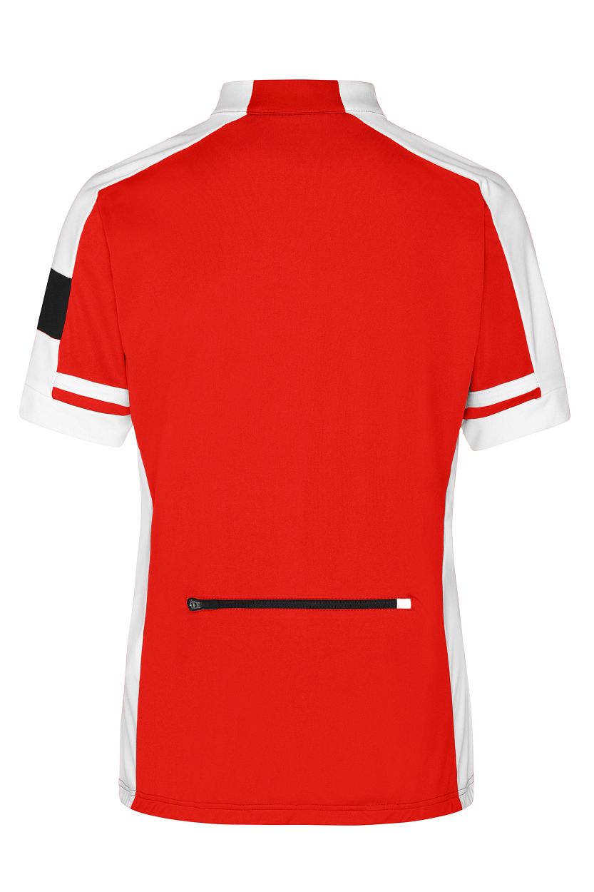 Ladies' Bike-T Full-Zip "JN453" in Red, Größe 2XL - Daiber