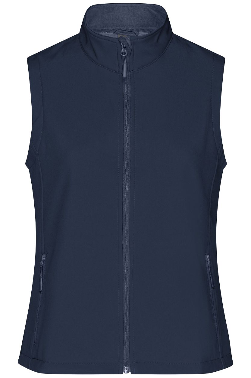 Ladies' Promo Softshell Vest "JN1127" in Navy/Navy, Größe 2XL - Daiber