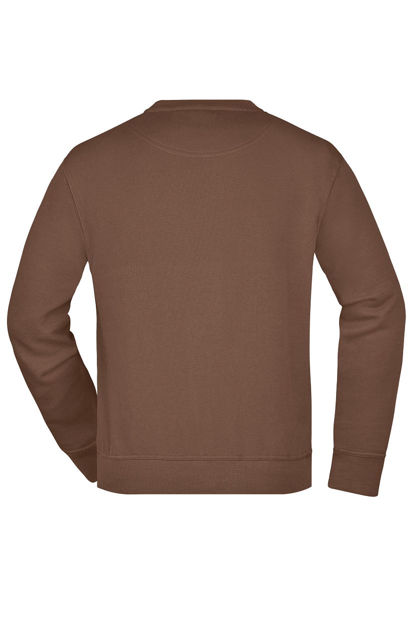 Workwear Sweatshirt "JN840" in Brown, Größe 6XL - Daiber