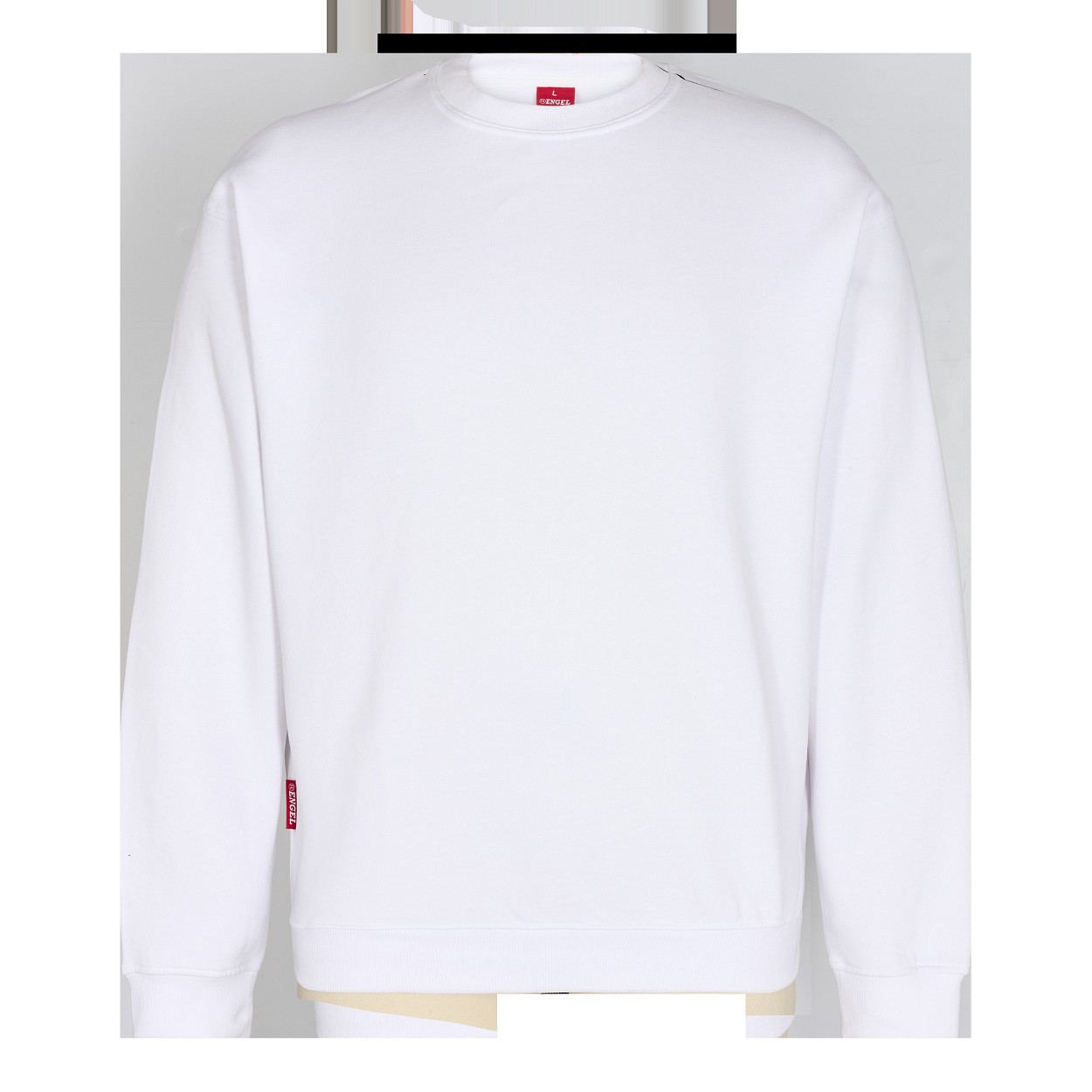 ENGEL Extend Sweatshirt in Weiss, Größe XS