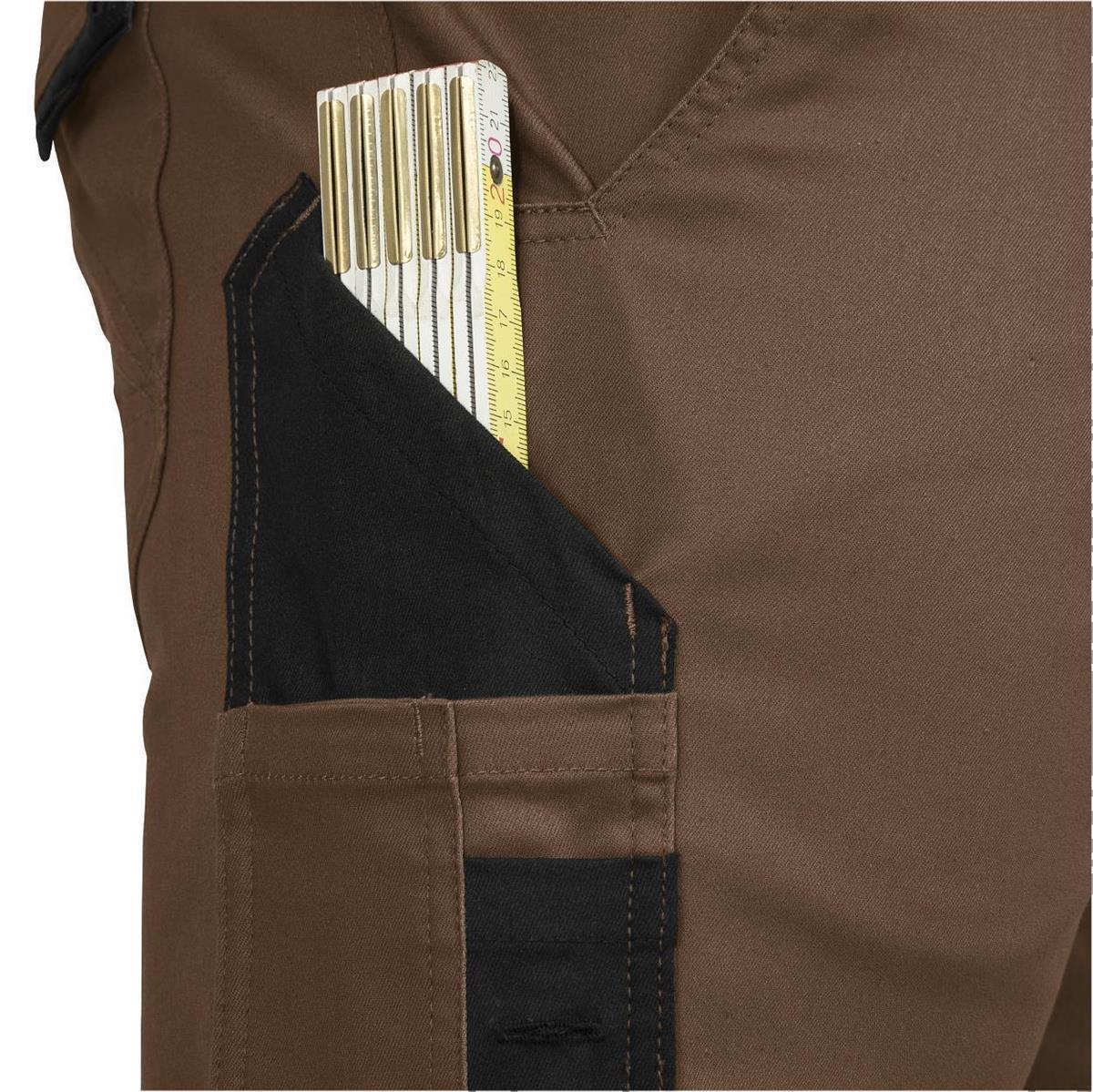 Bundhose Flex Line in Haselnuss-Schwarz, Größe 98 von Leibwächter