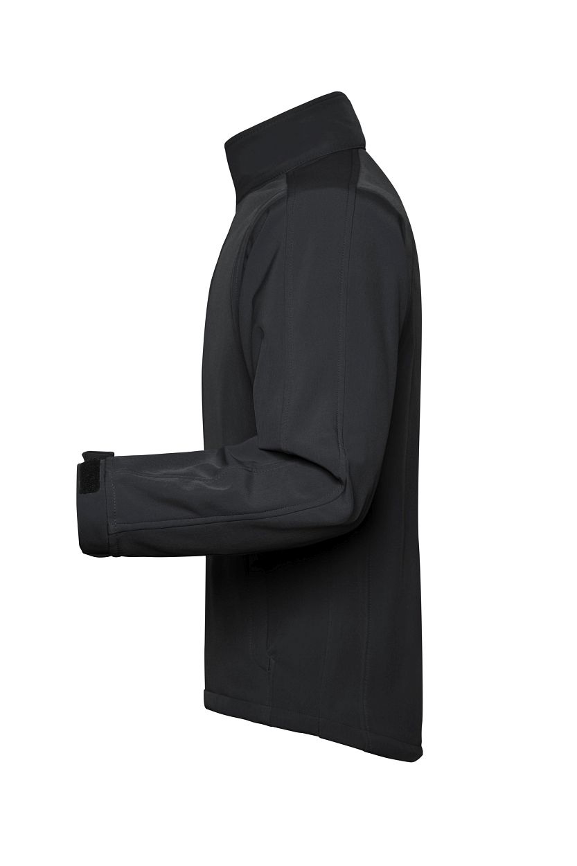 Men's Softshell Jacket "JN135" in Black, Größe 5XL - Daiber