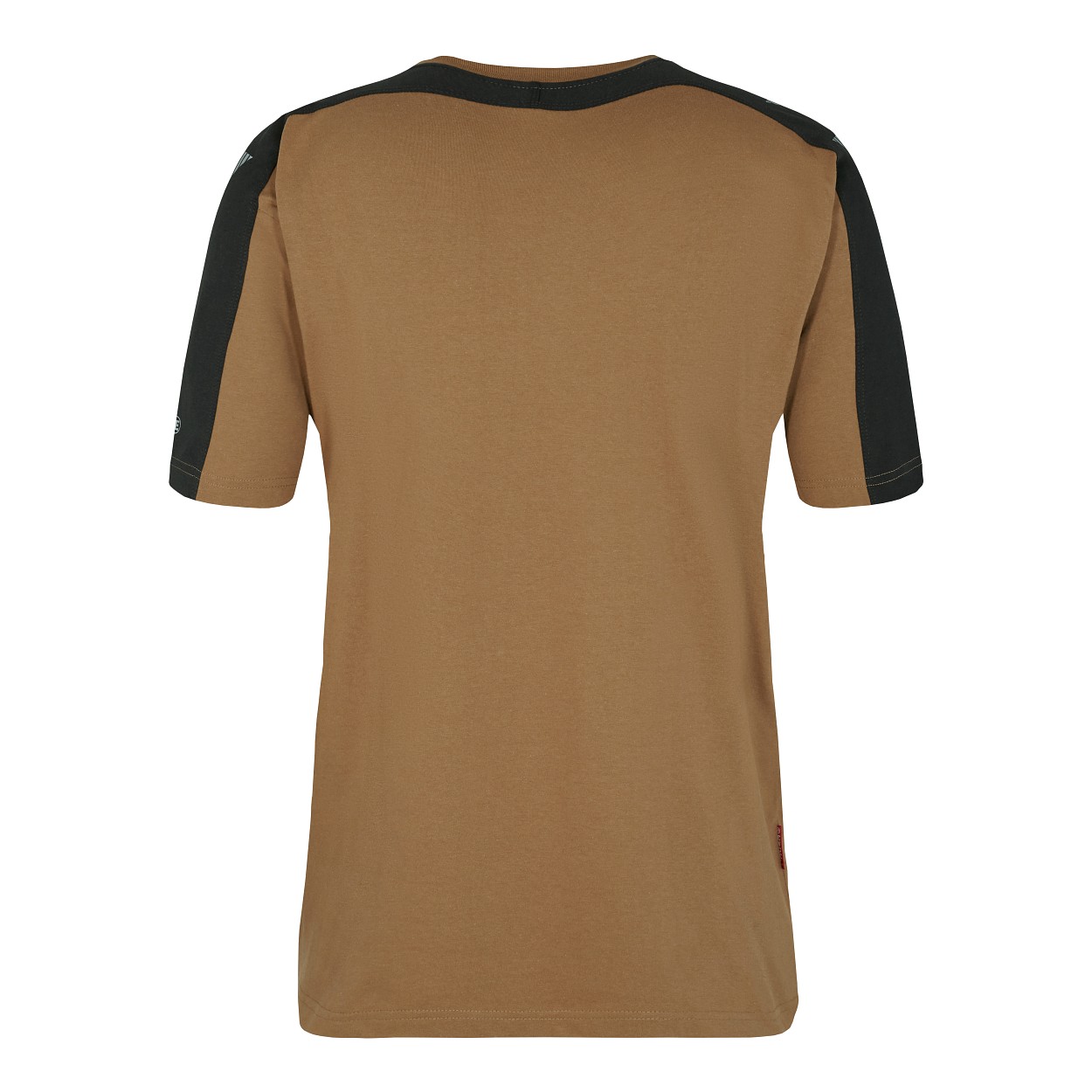 ENGEL Galaxy T-Shirt in Toffee Brown/Anthrazit Grau, Größe 2XL
