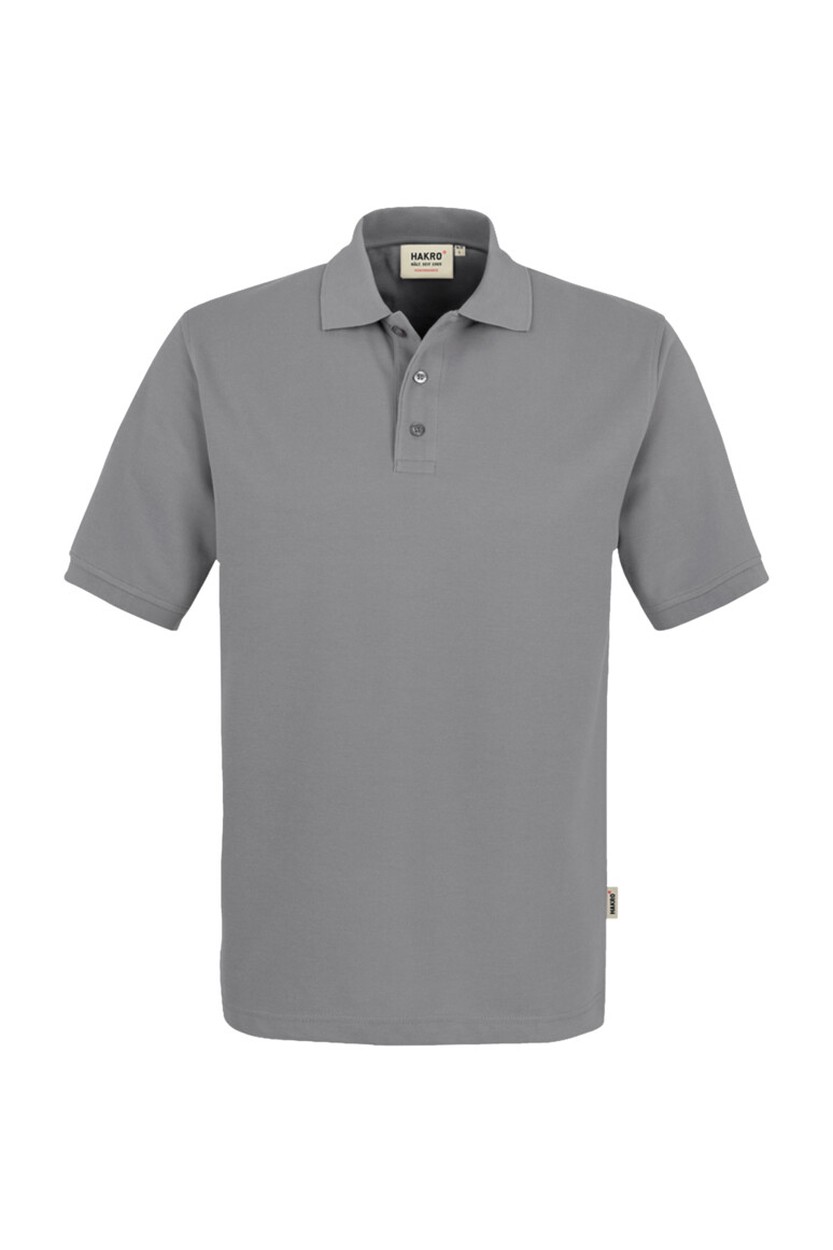 HAKRO 816 Poloshirt MIKRALINAR® in Titan, Größe 6XL