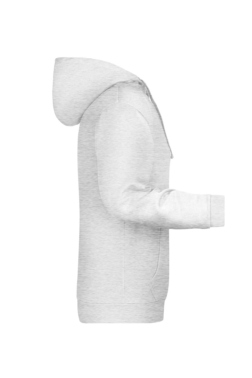 Men's Promo Hoody "JN796" in Ash, Größe 5XL - Daiber