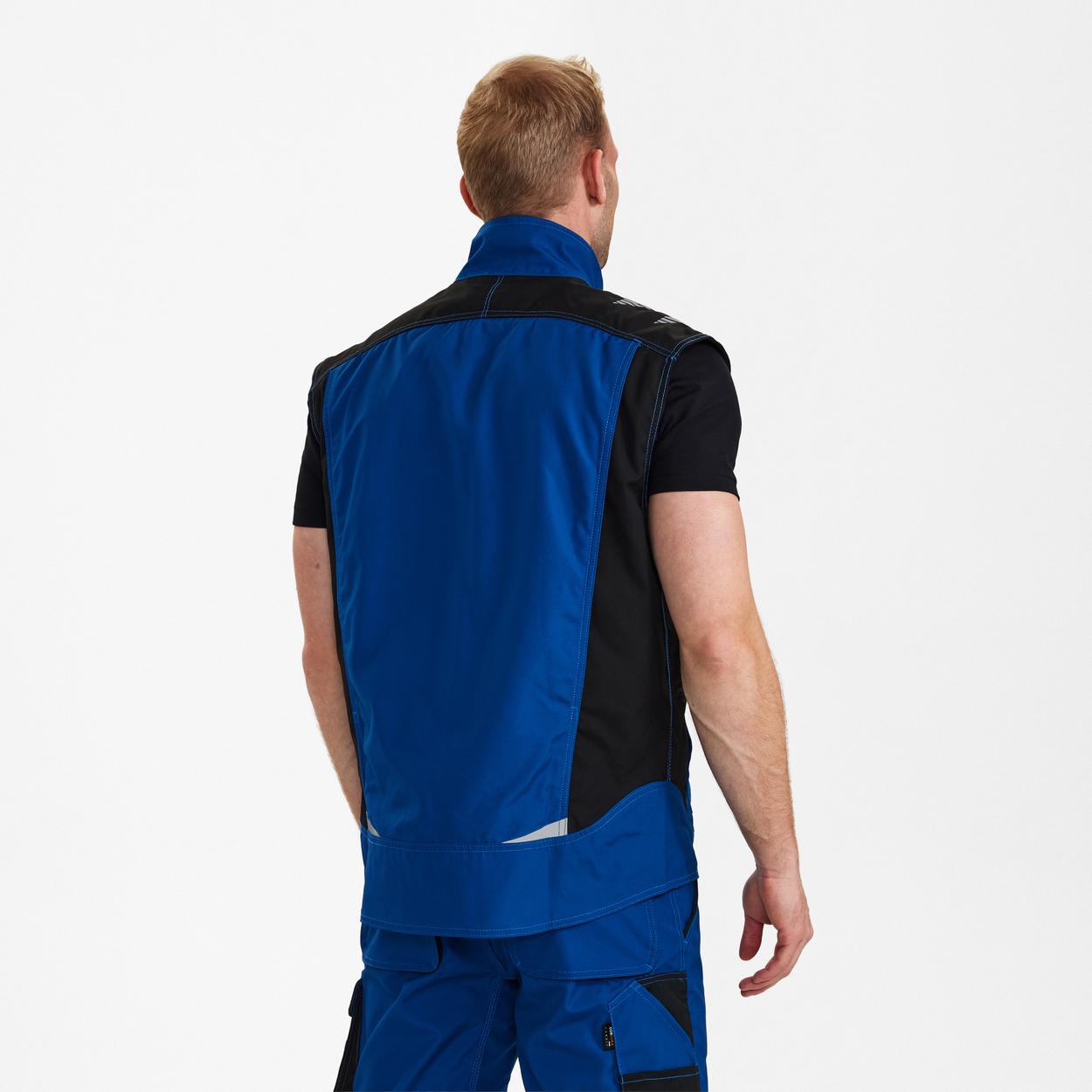 ENGEL Galaxy Serviceweste in Surfer Blue/Schwarz, Größe XS