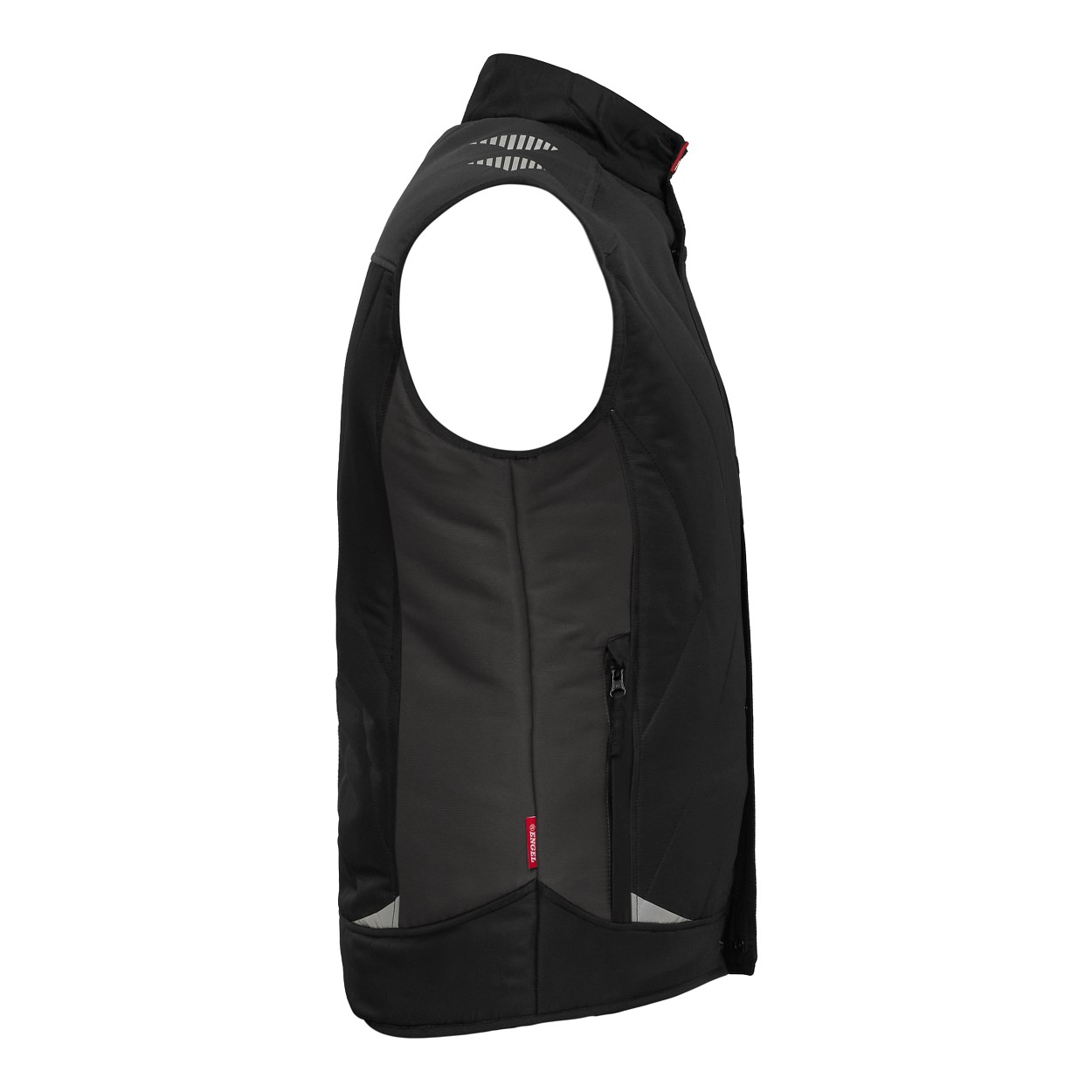 ENGEL Galaxy Stepp-Winterweste in Schwarz/Anthrazit Grau, Größe XS