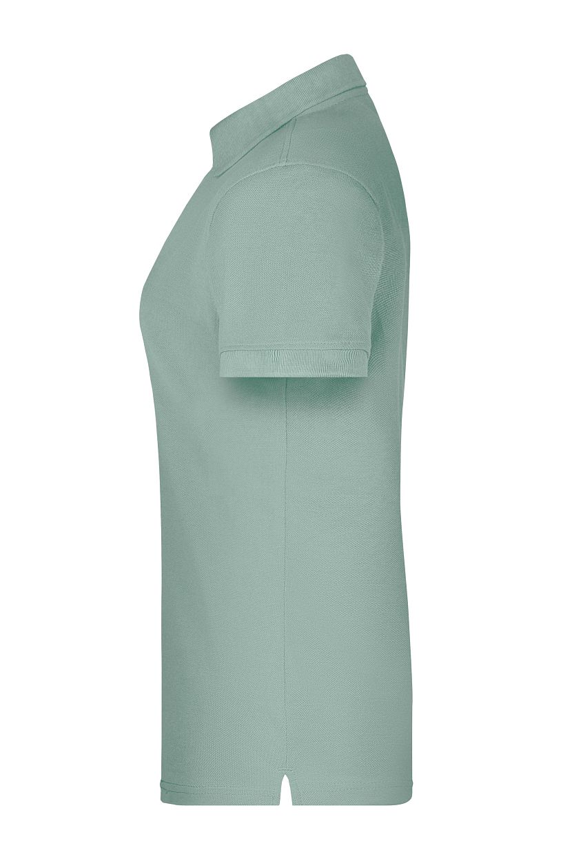 Ladies' ORGANIC Workwear Polo OCS Blended "JN873" in Foggy-Green, Größe 4XL - Daiber