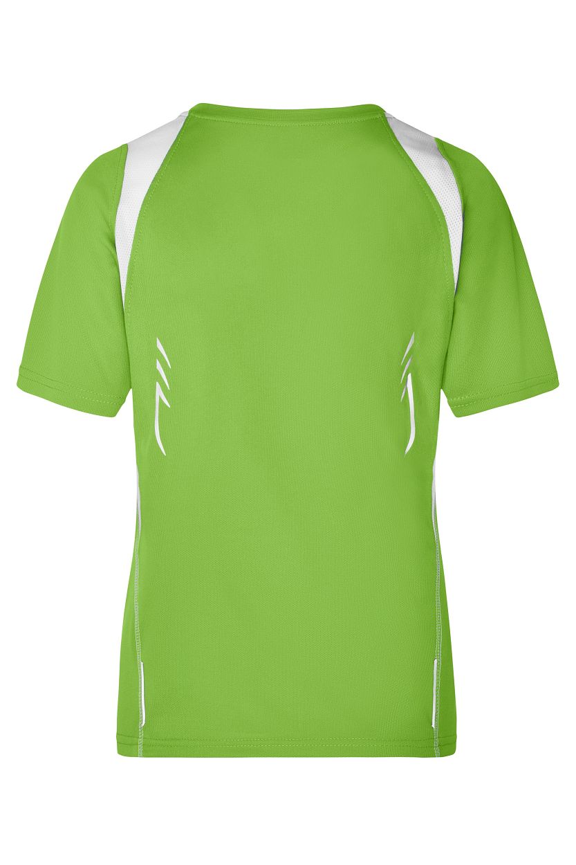 Ladies' Running-T "JN396" in Lime-Green/White, Größe 2XL - Daiber
