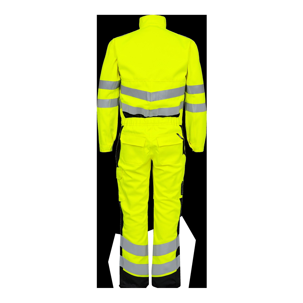 ENGEL Safety+ Overall in Gelb/Schwarz, Größe XS