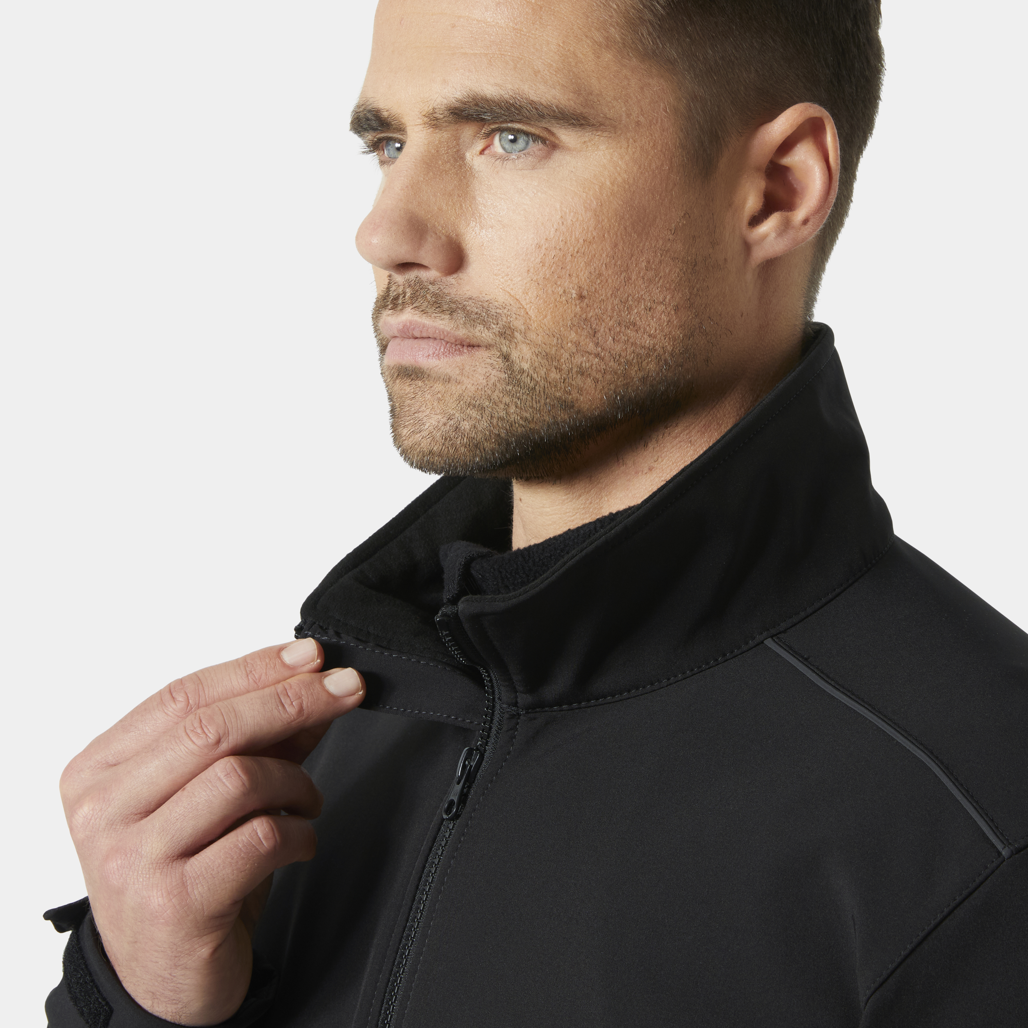 "MANCHESTER 2.0" SOFTS Jacke in Black, Größe 5XL von Helly Hansen Workwear